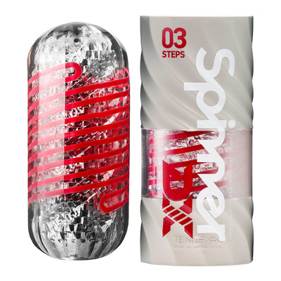 Tenga Spinner DX 03 Steps | Gaine de masturbation souple | Steps