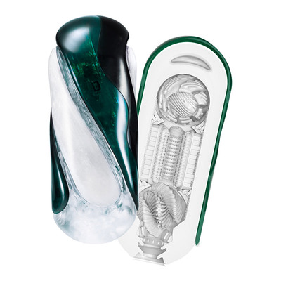 Tenga Flip 360° Aurora Green | Wiederverwendbarer Masturbator für Männer Tenga Flip 360° Aurora Green | Wiederverwendbarer Masturbator für Männer