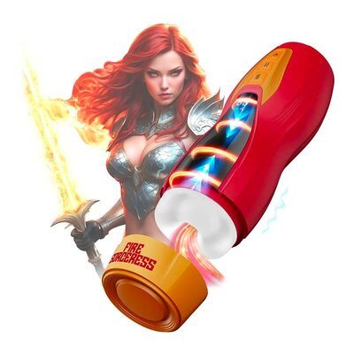 Masturs Fire Sorceress Solara | Masturbateur vibrant et chauffant