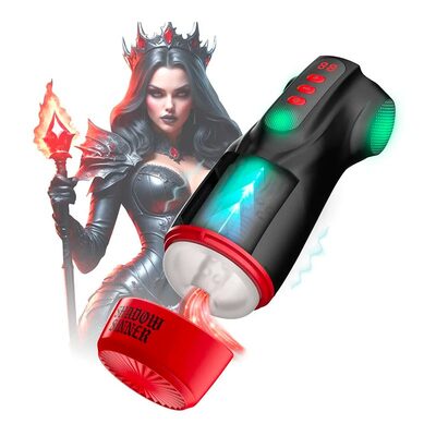 Masturs Shadow Sinner Raven | Vibrationsmasturbator für Männer
