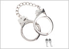 Taboom metal handcuffs - Silver