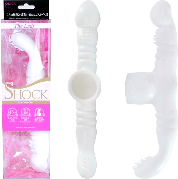 Extension Shock The Lady pour vibromasseur baguette (Wand)