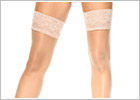 MissO S305 Stay-up stockings - Beige (S/M)