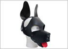 Mister B Shaggy Dog Hood dog mask