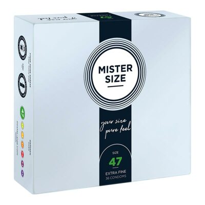 Mister Size - Taille 47 | 36 préservatifs avec taille sur mesure