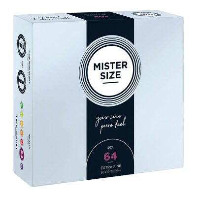 Mister Size - Grösse 64 | 36 Kondome nach Mass