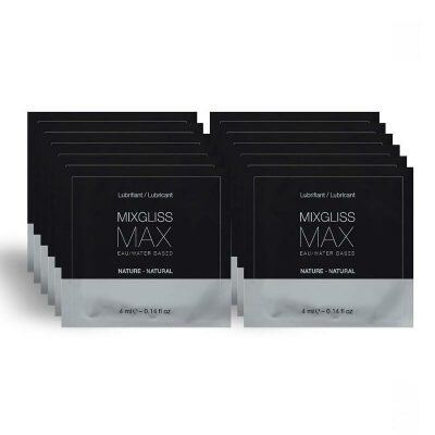 MixGliss MAX | Lubrifiant vaginal & anal | 12x 4 ml