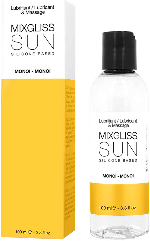 MixGliss SUN Monoi Gleitmittel - 100 ml (Silikonbasis)