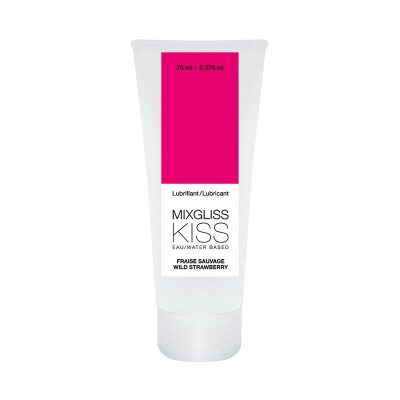 Lubrifiant MixGliss KISS Fraise Sauvage - 70 ml (à base d'eau)