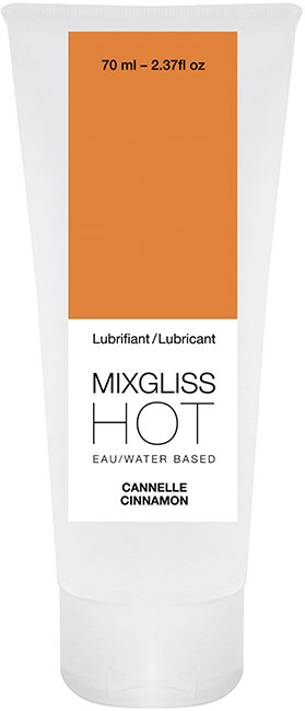 MixGliss HOT Cinnamon Lubricant - 70 ml (water based)