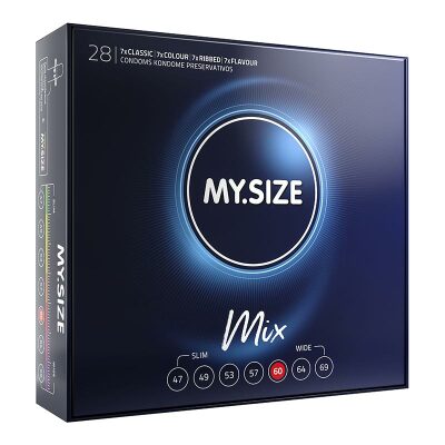 My Size Mix | Taille 60 | Mix de préservatifs avec taille spécifique