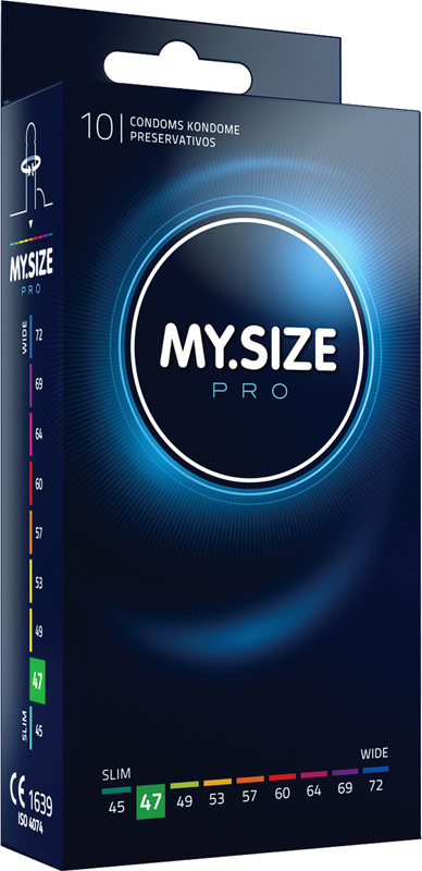 My Size Pro Kondome nach Mass - Grösse 47 (10 Kondome)