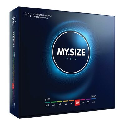Mysize Pro Taille 60 – 36 Préservatifs – KissKiss