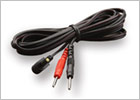 Mystim Electrode Cables (Mystim round plug / 2x 2 mm) - 160 cm