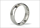 Mystim The Earl Cock Ring - 48 mm - Polished steel