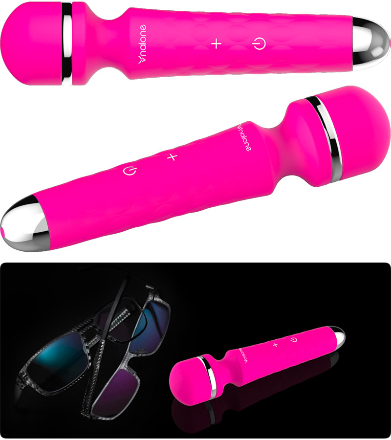 Nalone Rock cordless wand vibrator - Pink