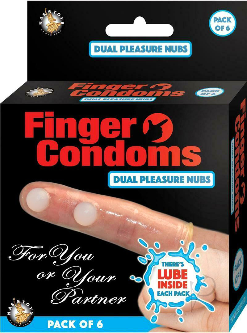 Préservatifs pour doigt Finger Condoms (6 pces)