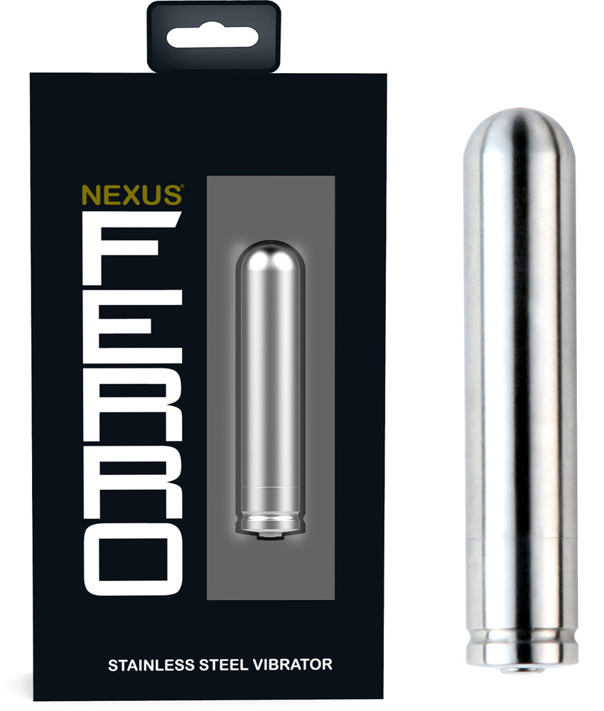 Nexus Ferro mini-vibrator in stainless steel