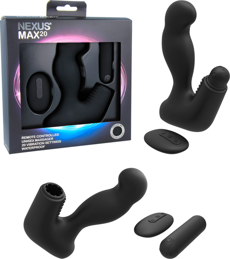Vibratore unisex Nexus Max 20 (Prostata & Punto G)