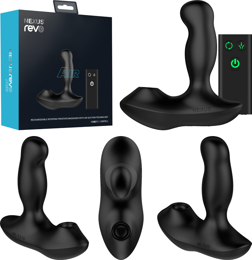 Nexus Revo Air Massagegerät für die Prostata (Rotationen und Absaugungen)