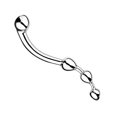 Njoy Fun Wand | Dildo de luxe en acier chirurgical poli