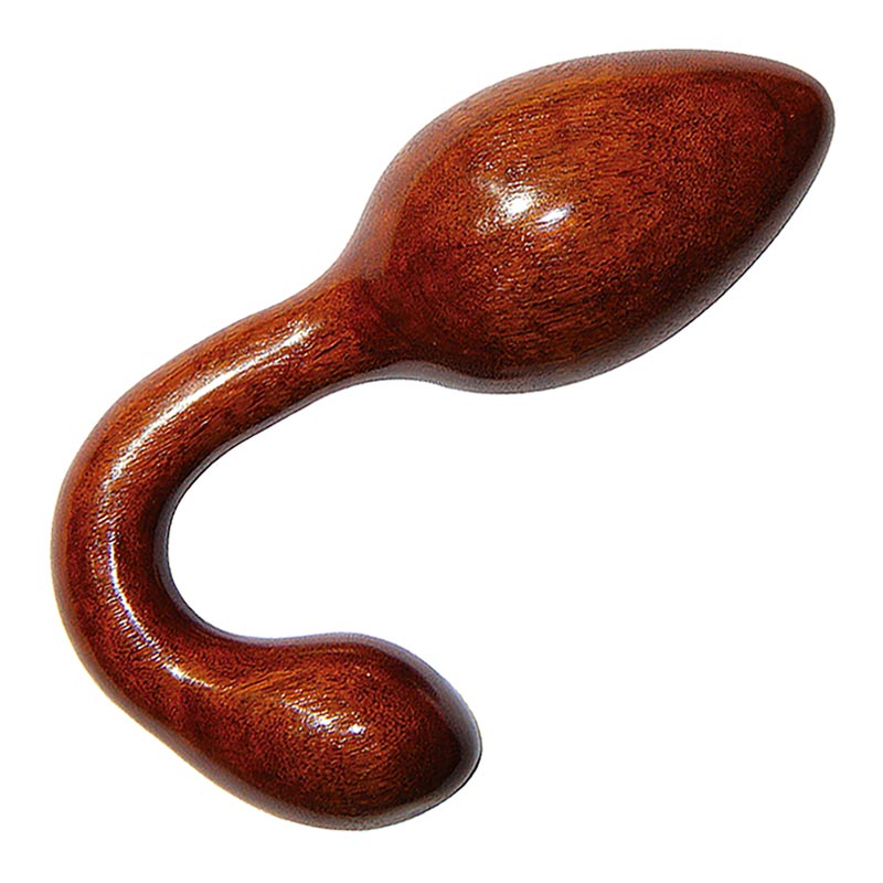 NobEssence Dare Anal- und Vaginalplug aus Holz - Padauk