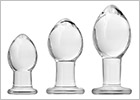 Crystal anal training set - See-through (3 pieces)