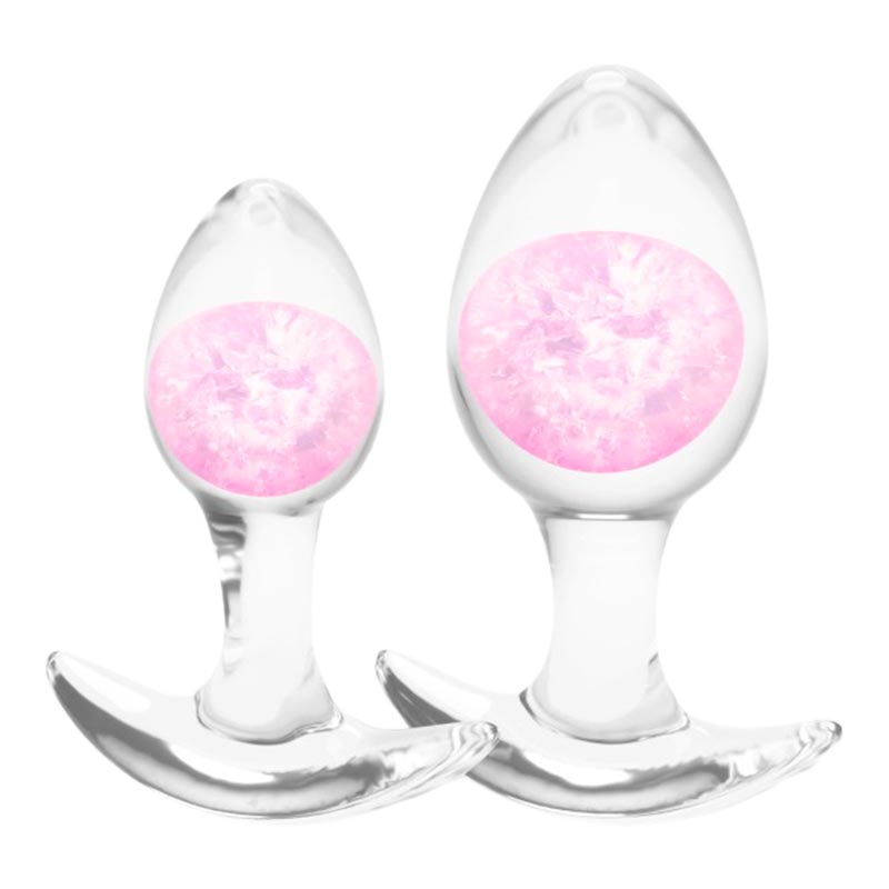 NS Novelties Glams Cosmic Set of butt plugs - Pink (2 butt plugs)