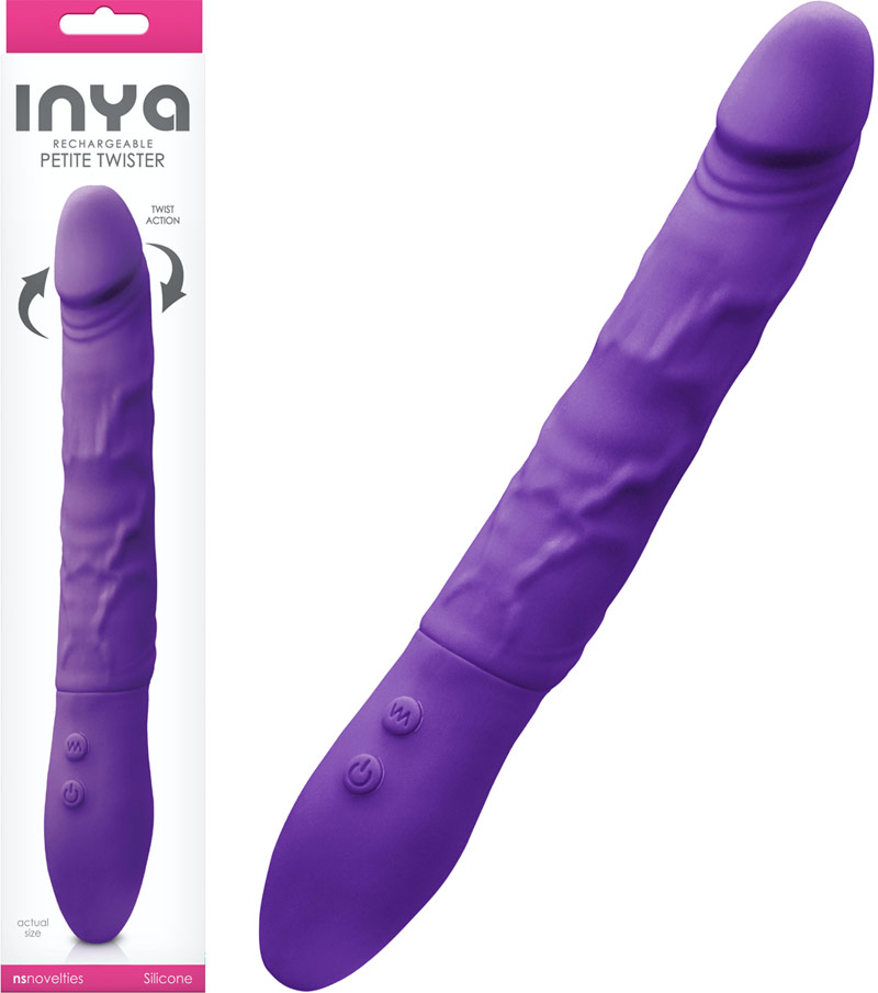 Vibromasseur rotatif Inya Petite Twister - Violet
