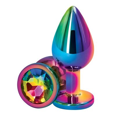 NS Novelties Rear Assets | Plug anal multicolore | Moyen