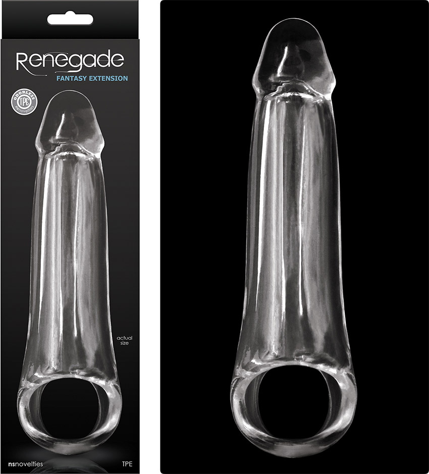 Renegade Fantasy | See-through penis sleeve | Large