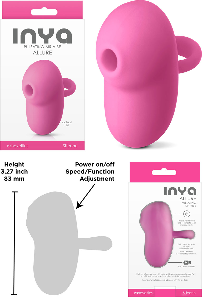 Inya Allure - Ultra-compact clitoral stimulator