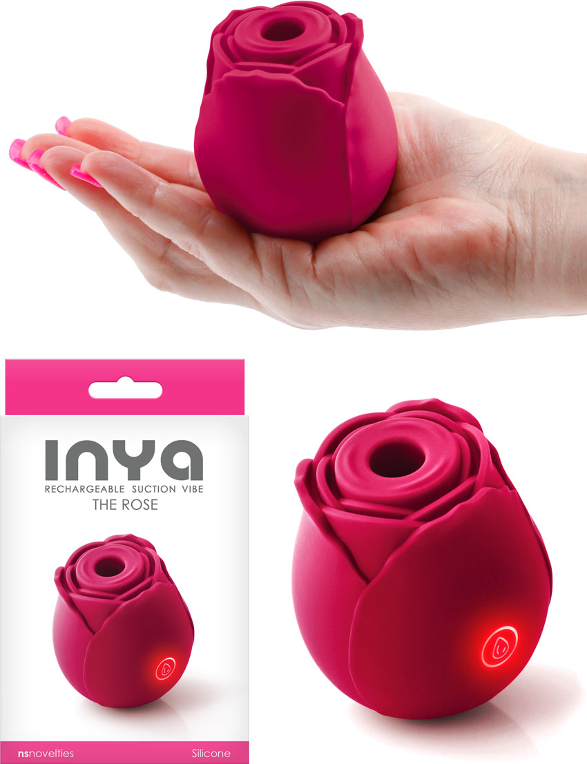Inya The Rose - Stimulateur clitoridien rechargeable et étanche