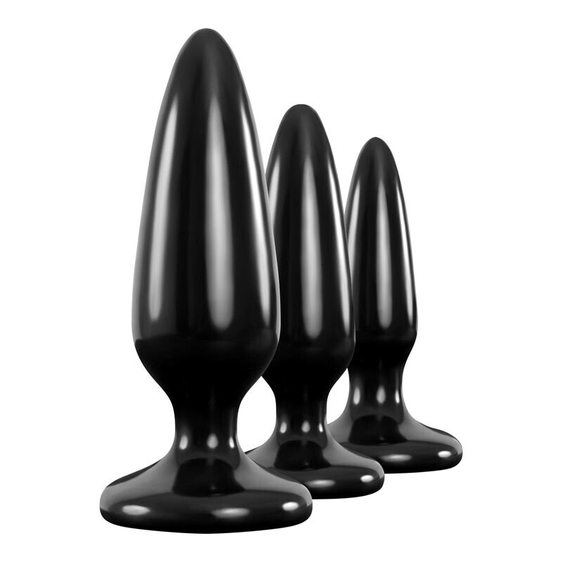 NS Novelties Renegade Anal Trainer Kit - 3 Teile (TPE)