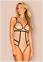 Obsessive Teddy Nudelia - Nero (L/XL)