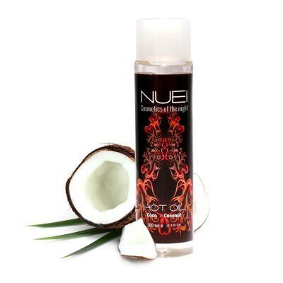 NUEI Hot Oil | Huile intime stimulante et chauffante | Noix de coco