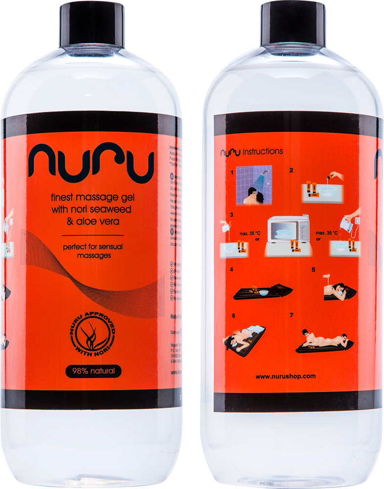 Nuru Massage-Gel mit Nori Algen und Aloe Vera - 1 l