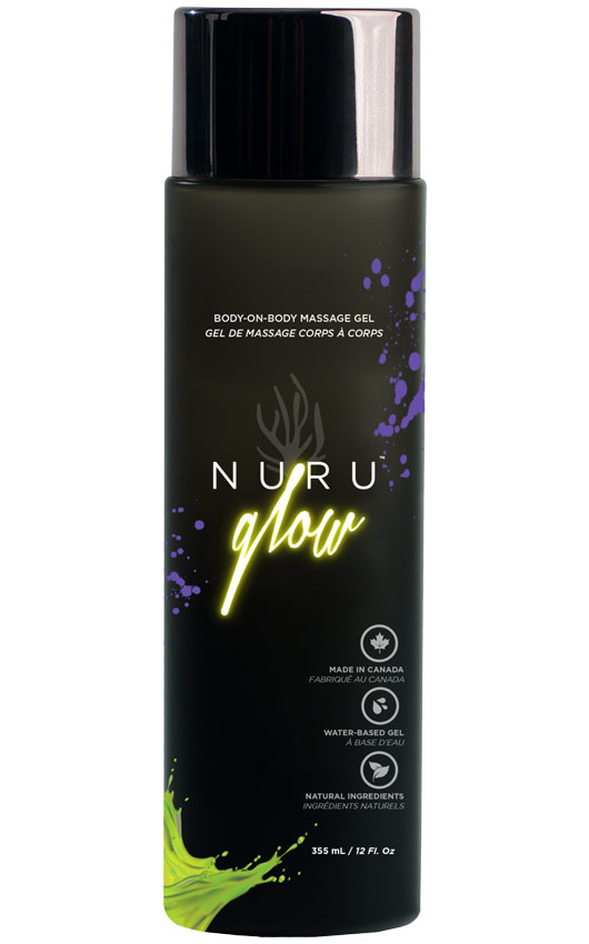 Nuru Glow Körper-an-Körper-Massagegel - 355 ml (auf Wasserbasis)