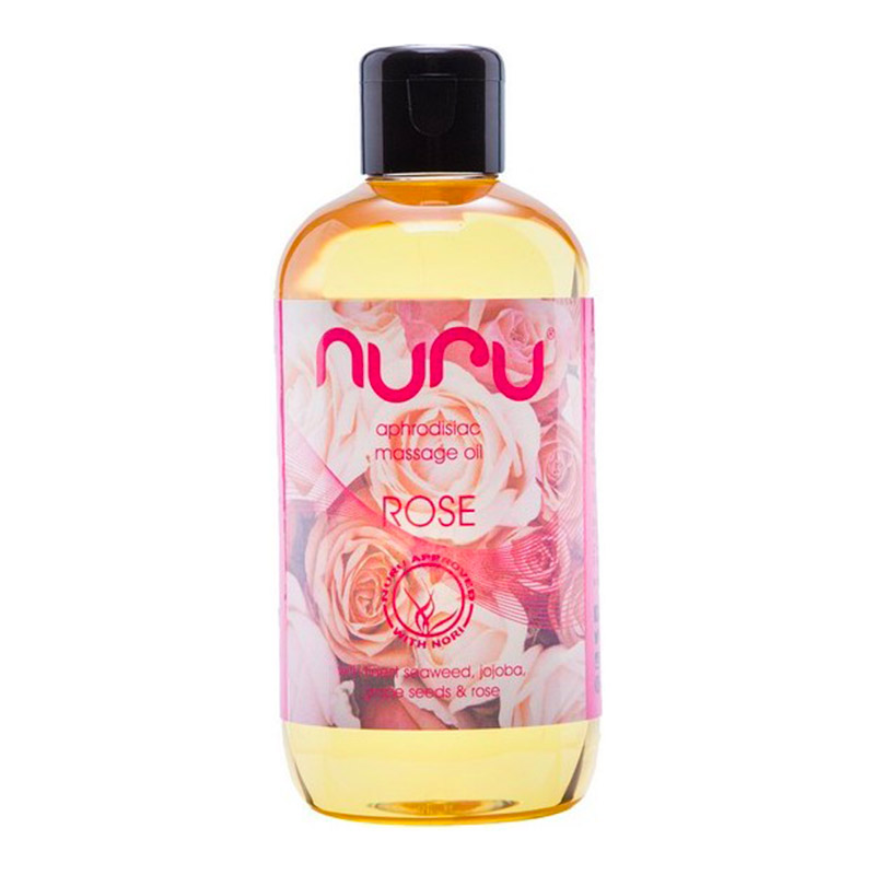 Nuru Rose aphrodisisches Massagel - 250 ml