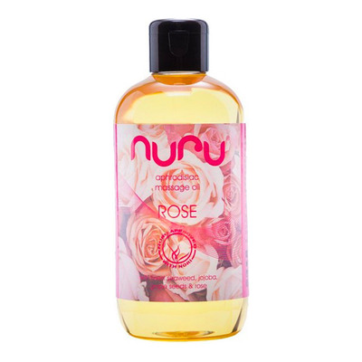 Nuru Rose | Huile de massage aphrodisiaque | Senteur rose