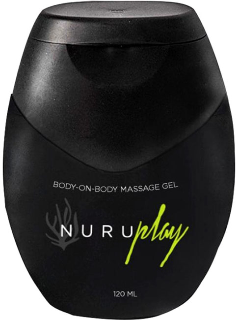 Nuru Play Körper an Körper Massagegel - 120 ml (auf Wasserbasis)