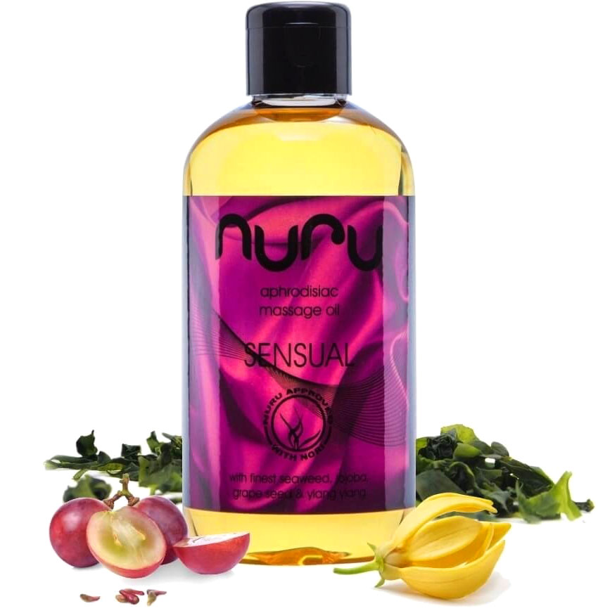 Olio da massaggio afrodisiaco Nuru Sensual- 250 ml