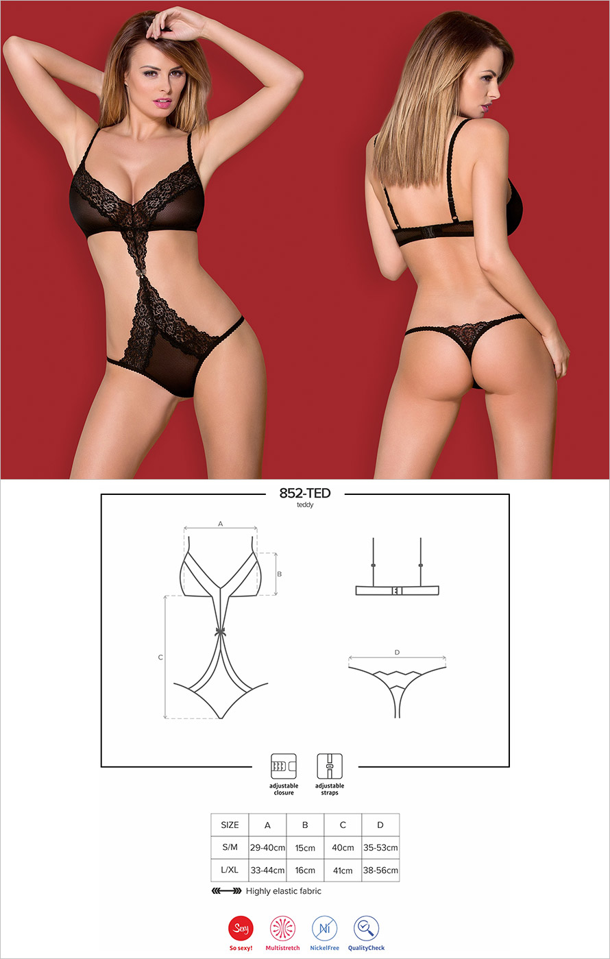 Obsessive 852 Body - Schwarz