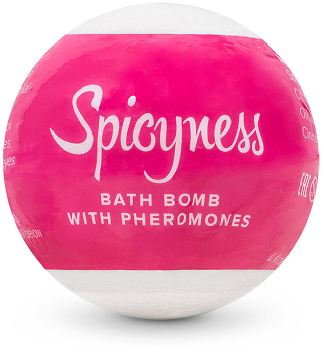 Boule de bain avec phéromones Obsessive Spicyness Bath Bomb