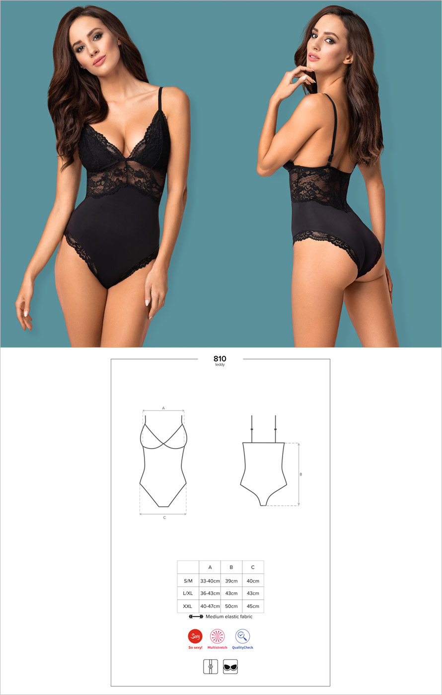 Obsessive Bodystring 810 - Nero (S/M)