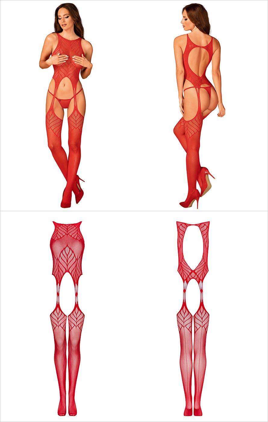 Obsessive Bodystocking N122 - Rouge (S/L)