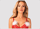 Obsessive Claussica Christmas Babydoll - Red (XS/S)