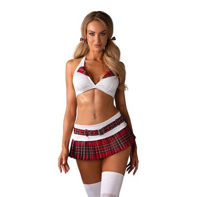 Obsessive | Costume d'écolière sexy | 5 pièces