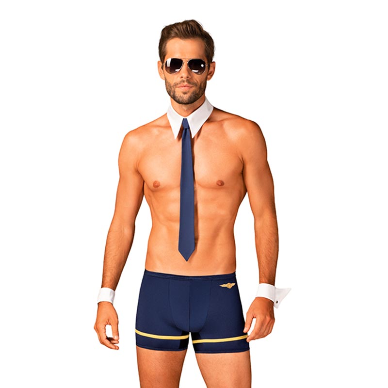 Obsessive Ensemble Pilote d'avion | Ensemble sexy de pilote pour homme Obsessive Ensemble Pilote d'avion | Ensemble sexy de pilote pour homme