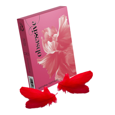 Obsessive Take me to bed! | Plumes de lit rouges